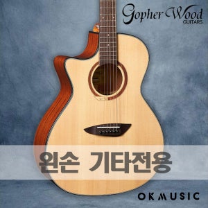 고퍼우드 왼손 통기타 G230C LH 탑솔리드 어쿠스틱기타