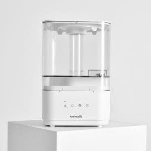 퓨리제로 인공지능 무세척 자동청소 대용량 아기 신생아 사무실 비염 통세척 초음파 로봇가습기