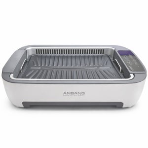 무연그릴 안방그릴 최신상 연기잡는 그릴 파워 AB901MF 전기그릴 + 추가필터 + 전용가방