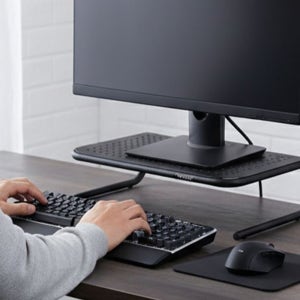 스틸 모니터받침 컴퓨터받침대 모니터받침대