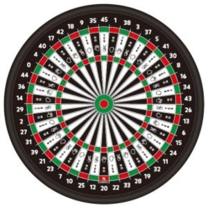 가가 로또 원형 자석다트 보드게임