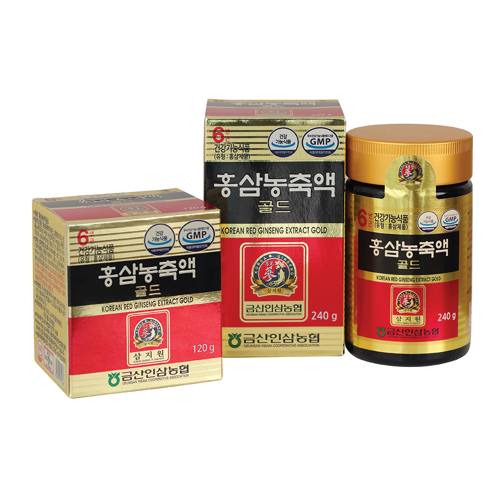 삼지원 금산인삼농협 <b>홍삼 농축액</b> 골드 <b>240g</b> 1개