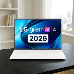 (라이브 160만) 2026 LG그램 14 윈도우 14Z90U-GS5YK 팬서레이크 4xe 노트북