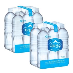 아워홈 지리산수 블루 무라벨 2L X 24입 생수