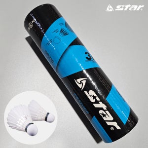 스타 셔틀콕 오리털 일반용 셔틀콕 동호회 배드민턴공 6개입