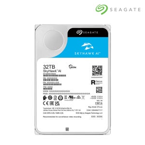 32TB ST32000VE000 SkyHawk AI HDD SEAGATE CCTV 하드디스크 512MB, 32TB