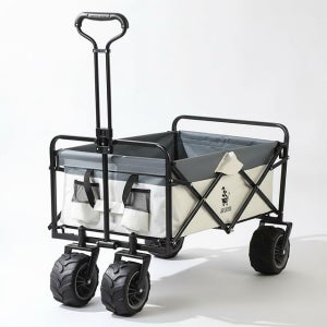 접이식 웨건카트 캠핑수레 미니 캠핑용캐리어 외건