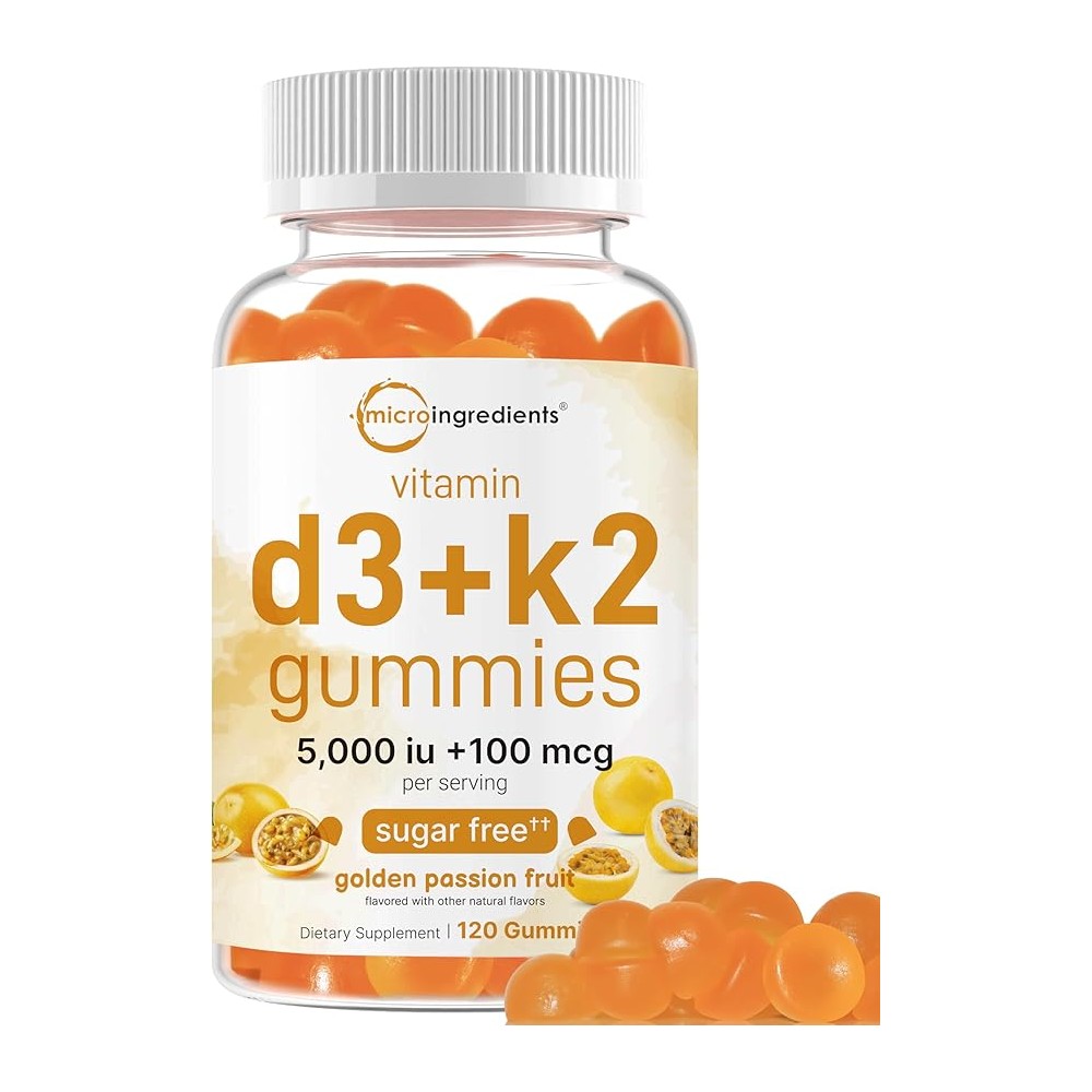 Micro Ingredients <b>비타민 D3</b> K2 120구미