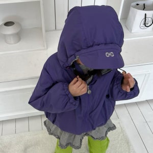 유아 후드 챙 점퍼 여아 남아 키즈 아기 바람막이 후드 잠바