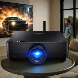 옵토마 트리플 레이저 5000안시 4K 빔프로젝터 가정용 홈시네마 티비 돌비비전 아이맥스