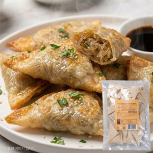 대구 칠성야시장 삼각 당면만두 1kg 야끼만두