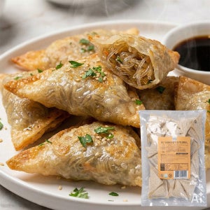 대구 칠성야시장 삼각 당면만두 1kg 야끼만두