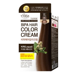 NEW 자연으로 비파헤어칼라크림 실속형 염모제20gX5 산화제20gX5