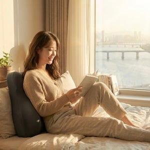 웰메디케어 메모리폼 경추 요추 멀티쿠션 베개 허리 다리 수면 바디필로우