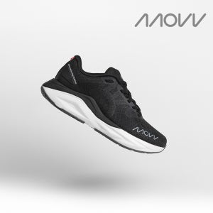 MOVV 무브 공용 여성 러닝화 솔라라 안정화 과내전 발볼넓은 운동화 조깅화 (미드나잇)