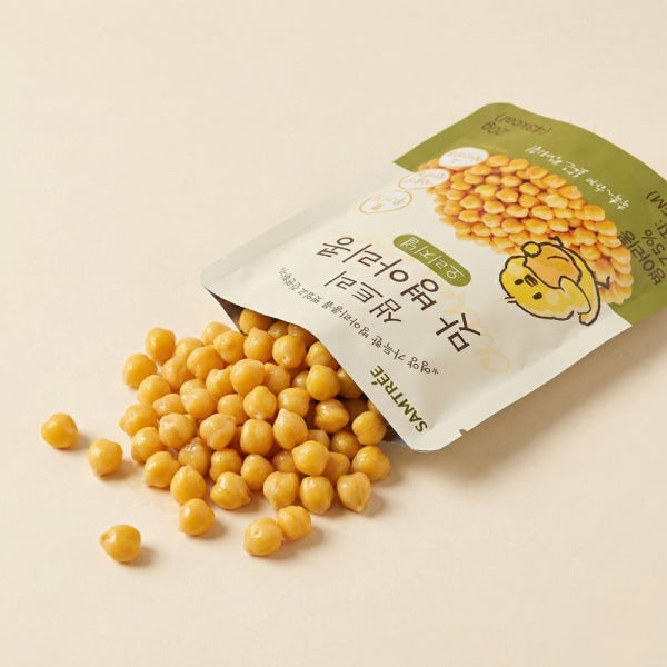 샘트리 촉촉한 맛병아리콩 400g (20gX20개) 간식 단백질 과자