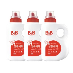 비앤비 유아 섬유세제 시그니처향 본품 1500ml X3개