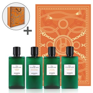 에르메스 헤어 바디 세트 트래블키트 4종 오도렌지 베르테 트래블킷 바디 로션 워시 삼푸 (쇼핑백포함)
