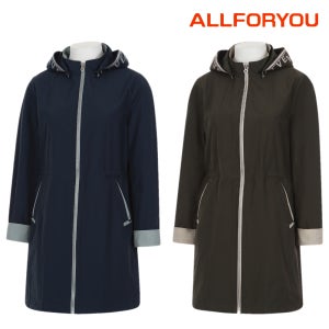 올포유 여성 자켓 후드 탈부착 사파리 야상 바람막이 집업 점퍼 부모님 선물 LFRM8131