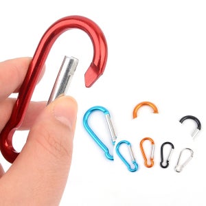 다용도 비너 세트 4P 등산용카라비너 등산카라비너 텐트고리