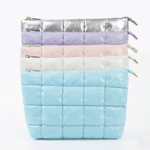 CCNC 베이직 클라우드 퀼팅 메이크업 파우치 5 Colors