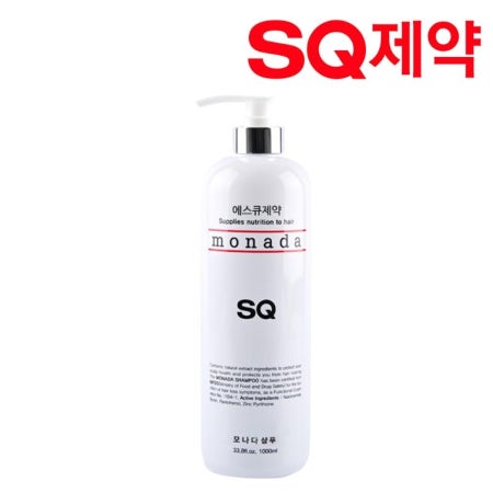 SQ제약 에스큐제약 모나다 탈모 증상 완화 샴푸 1000ml