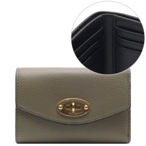 멀버리 25FW 여성 로고 폴디드 반지갑 RL6665 205 R563