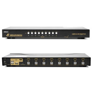 NEXTU 8포트 USB HDMI KVM 스위치 키보드 마우스 모니터 공유기 7018KVM-KP