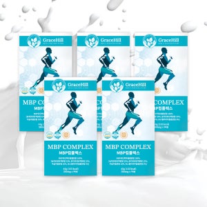 그레이스힐 프리미엄 MBP 컴플렉스 COMPLEX 엠비피 유단백추출물 90정, 5개
