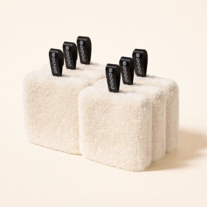 클레이샵 영유아 아기 헹굼 목욕타올 6개입