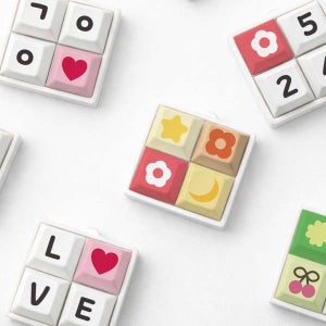 내가 직접 골라서 만드는 커스텀 키캡 키링 청축 키보드호환 가능 키홀더