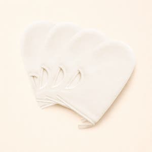 [클레이샵] 헹굼타올 장갑형 2켤레 (4개입) 신생아 유아 아기 목욕 샤워 장갑 손타올