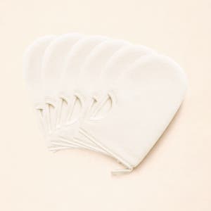 [클레이샵] 헹굼타올 장갑형 3켤레 (6개입) 신생아 유아 아기 목욕 샤워 장갑 손타올