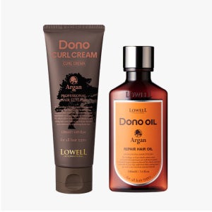 [섞어쓰면 좋아요 SET] 로웰 도노 컬크림 헤어오일 2종 파마 웨이브 컬링 에센스