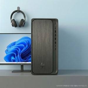 HP AI 데스크탑 인텔 U7 M03-0037KR 사무 업무 기업 32GB, 512GB, 윈11홈 그레이블랙