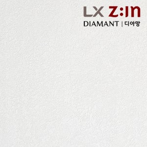LX하우시스 프리미엄 디아망 리얼 회벽 매트 화이트 PR034-01 실크벽지 1롤(5평)