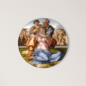 위아트 명화 미켈란젤로 도니 톤도 20호 캔버스아트