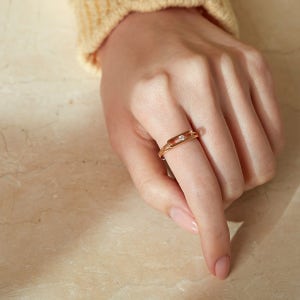 가네시 18K 반지 디아망로드2 골드 여자 선물 금반지