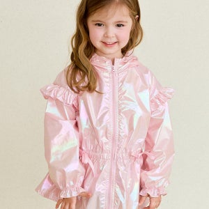 [헤이미니] 트윙클홀로그램바람막이점퍼