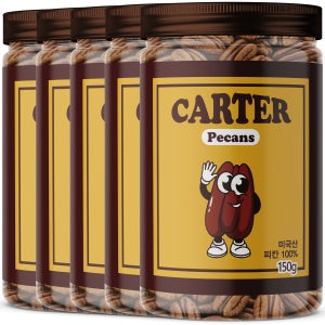 썸넛 미국산 생 피칸 견과류 150g, 5개