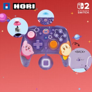 호리 닌텐도 스위치2 터보 무선 게임 패드 별의 커비 에디션