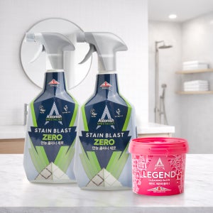 [본사] 아스토니쉬 만능제로 곰팡이 제거제 750ml 2개+레전드 찌든때 클리너 500g