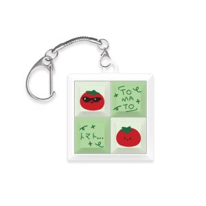 토마토 체리 키캡 키링 청축 키보드호환 가능