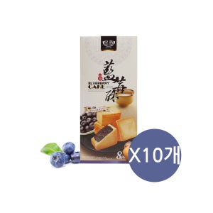 대만 펑리수 케익 블루베리, 184g, 10개