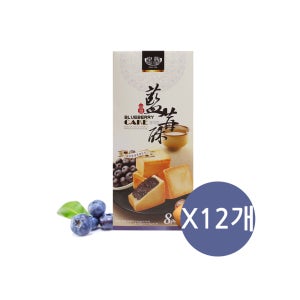 대만 펑리수 케익 블루베리, 184g, 12개