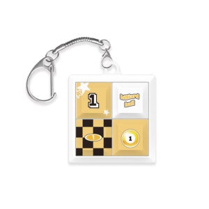 체크 당구공 키캡 키링 청축 키보드호환 가능