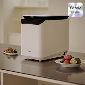 코오롱 오토드 OTDFD-100 음식물처리기 AI퓨어 건조 분쇄 3.5L 화이트 베이지