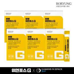 보령 위엔포스G HIS Youth 에디션 제로슈가 위건강 600ml, 6개