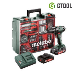 메타보 SB 18 충전 18V 전동 임팩 임팩트 드릴 스크류 드라이버(배터리 2개)+액세서리 풀세트 올인원 3모드 602245720