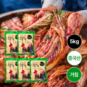 중국산 굵은 고춧가루 김치 김장 볶음요리 양념용 보통매운맛 1kg, 5개